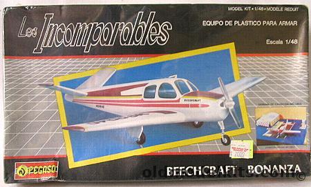 Pegaso 1/48 Beechcraft Bonanza with Airport Diorama - Pegaso Issue, P5030 plastic model kit